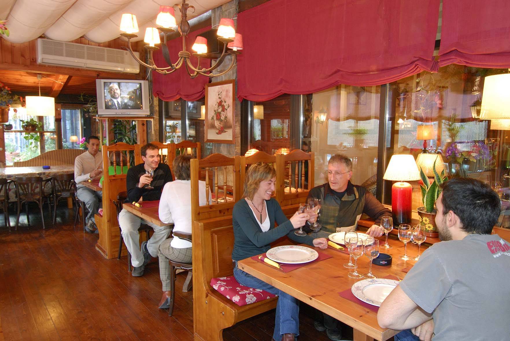 San Anton Benasque Hotell Restaurang bild